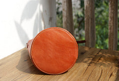 Handmade Leather bag for women leather shoulder bag crossbody bag bucket bag - EverHandmade