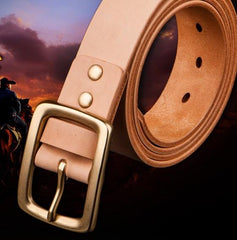 Handmade  Leather Mens Belts Custom Cool Leather Men Black Belts for Men