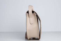 Genuine Leather Cute Crossbody Bag Saddle Bag Shoulder Bag Women Girl Fashion Leather Purse