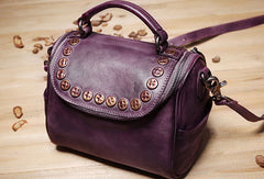 Handmade Leather handbag phone bag purse for women leather shoulder bag crossbody bag - EverHandmade