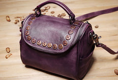 Handmade Leather handbag phone bag purse for women leather shoulder bag crossbody bag