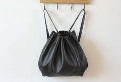 Genuine Leather Backpack Bag Tote Bag Shoulder Bag Handbag Purse For Women - EverHandmade