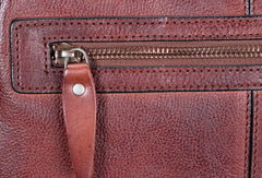 Genuine Leather Handbag Vintage Tote Bag Crossbody Bag Shoulder Bag Purse For Women - EverHandmade