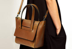 Handmade Vintage Leather Womens Handbag Shoulder Bag for Women - EverHandmade