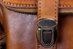 Vintage Handmade Womens Leather Backpack Bag Fashion Backpack Purse For Women - EverHandmade