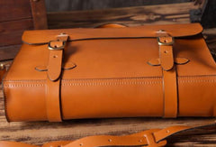Handmade leather mens Briefcases messenger bags vintage Shoulder Briefcases laptops - EverHandmade