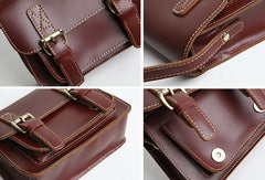Genuine Leather Cute Crossbody Bag Messenger Bag Shoulder Bag Women Girl Leather Satchel Bag Purse