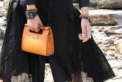 Handmade handbag purse leather crossbody bag purse shoulder bag for women