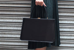 Genuine Leather Handbag Purse Shoulder Bag Work Bag for Women Leather Shopper Bag - EverHandmade