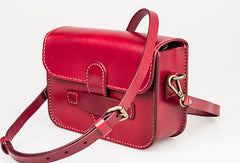 Genuine Leather Handbag Messenger Bag Crossbody Bag Shoulder Bag Purse For Women - EverHandmade