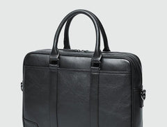 Handmade Leather Mens Cool Messenger Bag Work Bag Business Bags Briefcase Bag for men