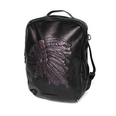 Cool Leather Mens Backpacks Travel Backpack School Backpacks for men