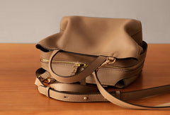 Handmade Genuine Leather Handbag Crossbody Bag Shoulder Bag Purse For Women - EverHandmade