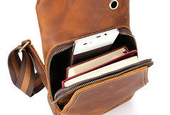 Cool Mens Leather Chest Bags Sling Bags Sling pack Shoulder sling bag For Men