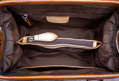 Genuine Leather Handbag Vintage Bag Shoulder Bag Crossbody Bag Purse For Women - EverHandmade