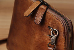 Handmade Leather phone purse shoulder bag for women leather crossbody bag