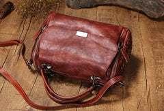 Handmade Leather womens handbag purse shoulder bag for women leather shopper bag