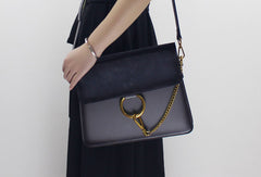 Genuine Leather Cute Fashion Purse Shoulder Bag for Women Leather Crossbody Bag - EverHandmade