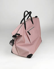 Pink Womens Nylon Shoulder Totes Pink Womens Nylon Shoulder Handbag Nylon Handbag Purse for Ladies