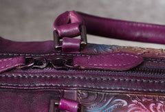 Genuine Leather Vintage Handbag Bag Shoulder Bag Crossbody Bag Purse Clutch For Women - EverHandmade