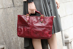 Handmade handbag briefcase purse leather crossbody bag purse shoulder bag for women - EverHandmade