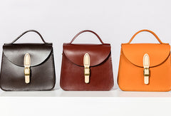 Handmade Genuine Leather Handbag Bag Crossbody Bag Shoulder Bag Purse For Women - EverHandmade