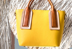 Handmade Genuine Leather Handbag Shoulder Bag Purse For Women Leather Shopper Bag - EverHandmade