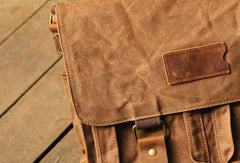 Canvas Messenger Bag Cool Chest Bag Sling Bag Crossbody Bag Travel Bag Hiking Bag for men
