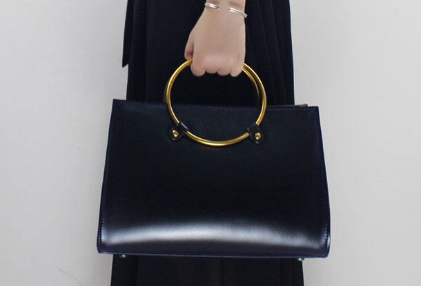 Genuine Leather handbag  purse shoulder bag black for women leather crossbody bag - EverHandmade