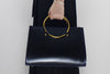 Genuine Leather handbag  purse shoulder bag black for women leather crossbody bag