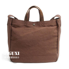 Mens Waxed Canvas Shopper Bag Canvas Tote Bag Canvas Shoulder Bag for Men