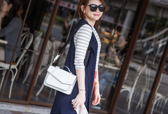 Handmade Genuine Leather Handbag Crossbody Bag Shoulder Bag Purse For Women - EverHandmade