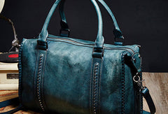 Genuine Handmade Vintage Leather Handbag Shoulder Bag Women Leather Purse - EverHandmade