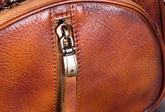 Genuine Leather Handbag Vintage Bag Crossbody Bag Shoulder Bag Purse For Women - EverHandmade