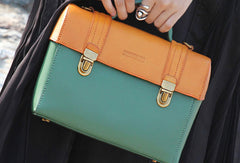 Handmade handbag satchel purse leather crossbody bag purse shoulder bag for women - EverHandmade