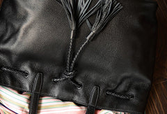 Handmade Genuine Leather Handbag Tote Bag Shopper Bag Shoulder Bag Purse For Women - EverHandmade