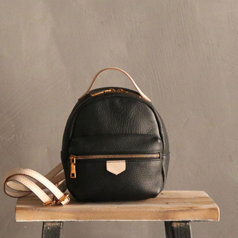 LEATHER Mini WOMEN Backpack Purse Small Backpack FOR WOMEN