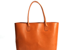 Handmade Leather Tote Purse Bucket Bag Handbag Shoulder Bag Large for Women Leather Shopper Bag - EverHandmade