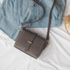 Minimalist Leather Womens Stylish Small Shoulder Bag Crossbody Purse for Women