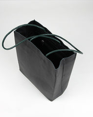 Cute Womens Small Black Leather Shoulder Tote Bag Small Best Tote Shopper Bag Purse for Ladies