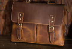 Genuine Leather Messenger Bag Cool Chest Bag Sling Bag Crossbody Bag Travel Bag Hiking Bag for men