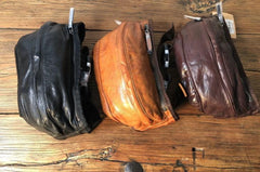 Leather Men Fanny Pack Small Waist Bag Hip Pack Belt Bag Bumbag for Men