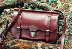 Genuine Leather Satchel bag shoulder bag for women leather crossbody bag