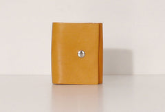 Handmade Leather billfold trifold wallet wallet purse cute small women wallet - EverHandmade