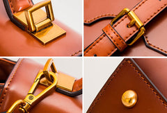 Genuine Leather crossbodybag handbag shoulder bag for women leather bag - EverHandmade