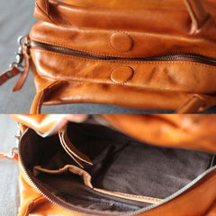 Top Handle Satchel Bag Brown Leather Satchel Purse - Annie Jewel