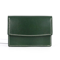 Cool Leather Mens Card Wallet Front Pocket Wallets Small Card Holders for Men