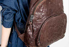 Handmade Genuine Leather Laptop Bag Travel Bag Backpack Bag Shoulder Bag Leather Purse For Women - EverHandmade