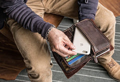 phone clutch wallet Cool Travel Wallet Leather Clutch Wallet Purse Mens Travel Wallet Passport Travel Wallet