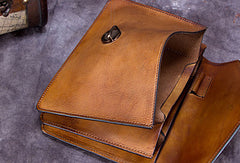 Genuine Leather Handbag Vintage Bag Shoulder Bag Crossbody Bag Purse Clutch For Women - EverHandmade